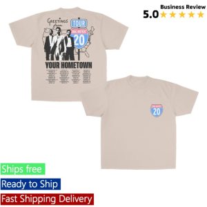 kenny Jonas Brothers Merch Store Greetings From Your Hometown Route 20 Tour Shirtss kenny Jonas Brothers Merch Store Greetings From Your Hometown Route 20 Tour Shirtss