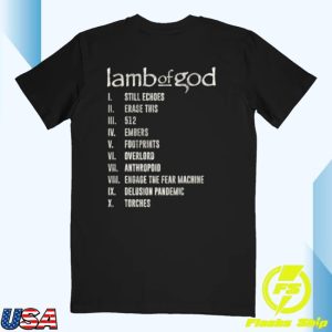kenny Lamb Of God Merch Store Sturm Und Drang Tracklist Vintage Shirt kenny Lamb Of God Merch Store Sturm Und Drang Tracklist Vintage Shirt