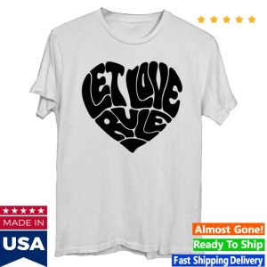 kenny Lenny Kravitz Merch Let Love Rule Heart Tee kenny Lenny Kravitz Merch Let Love Rule Heart Tee