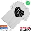 kenny Lenny Kravitz Merch Let Love Rule Heart Tee0
