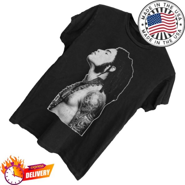 kenny Lenny Kravitz Merch Profile Outline Tee1