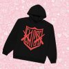 kenny Letgodsortemout Merch Kaws X Clipse Shield Hoodieb