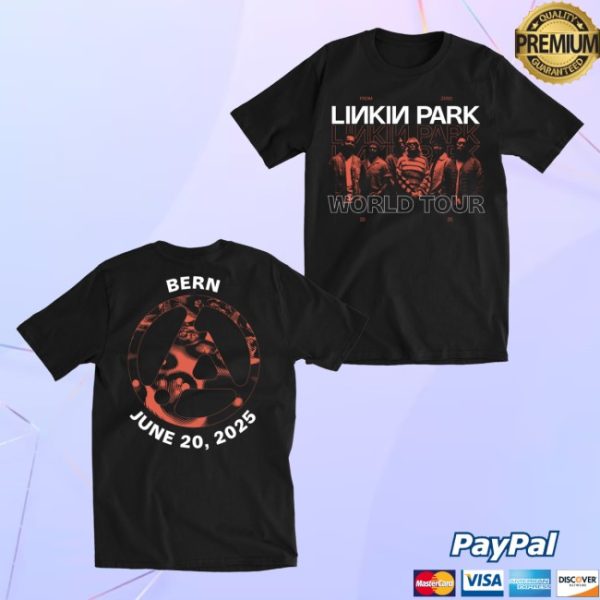 kenny Linkin Park Merch World Tour 2025 Bern Tee0