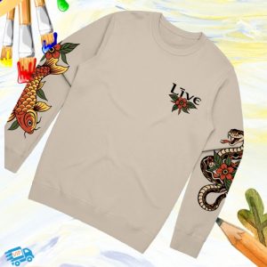 kenny Live Merch Store Koi Fish Sweatshirts kenny Live Merch Store Koi Fish Sweatshirts