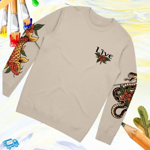 kenny Live Merch Store Koi Fish Sweatshirts