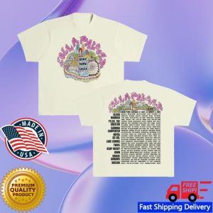 kenny Lollapalooza Merch Skyline Lineup Tee