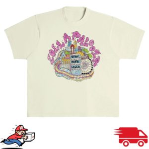 kenny Lollapalooza Merch Store Skyline Lineup Shirt