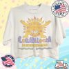 kenny Lollapalooza Merch Store Womens Sunburst Lineup Shirt