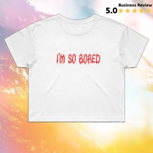 kenny Mal Blum Merch Im So Bored Crop Top