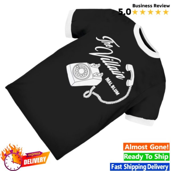 kenny Mal Blum Merch Villain Telephone Ringer Tee0