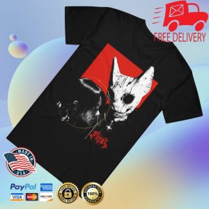 kenny Merchnow Merch Sfinx Feral Album Art Black Shirt1 kenny Merchnow Merch Sfinx Feral Album Art Black Shirt1