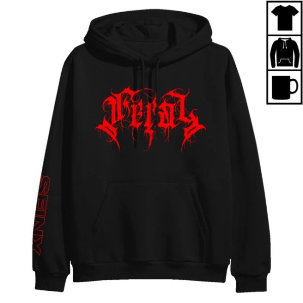 kenny Merchnow Merch Sfinx Feral Black Pullover0