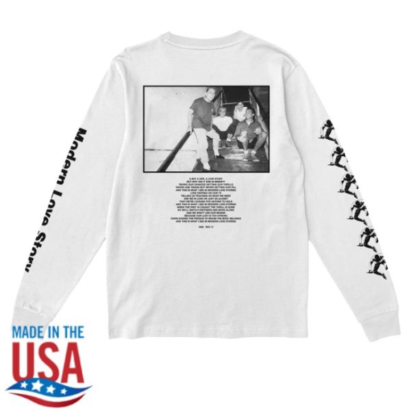 kenny Merchnow Merch Youth Of Today Modern Love Story White Long Sleeve