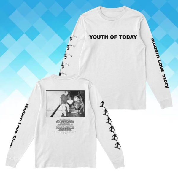 kenny Merchnow Merch Youth Of Today Modern Love Story White Long Sleeve0
