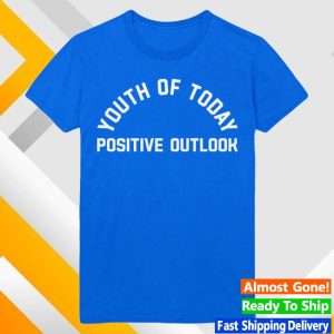 kenny Merchnow Merch Youth Of Today Positive Outlook Blue Shirt0