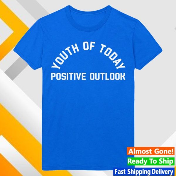 kenny Merchnow Merch Youth Of Today Positive Outlook Blue Shirt0
