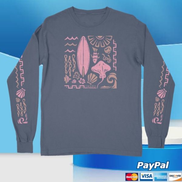 kenny Mythical Merch Store Mythical Marine Mosaic Long Sleeve Tee