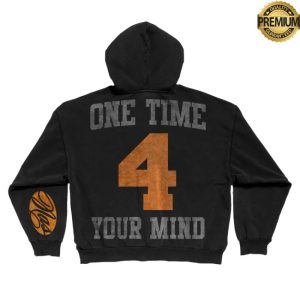 kenny Nas Merch One Time 4 Your Mind Zip Up Hoodie