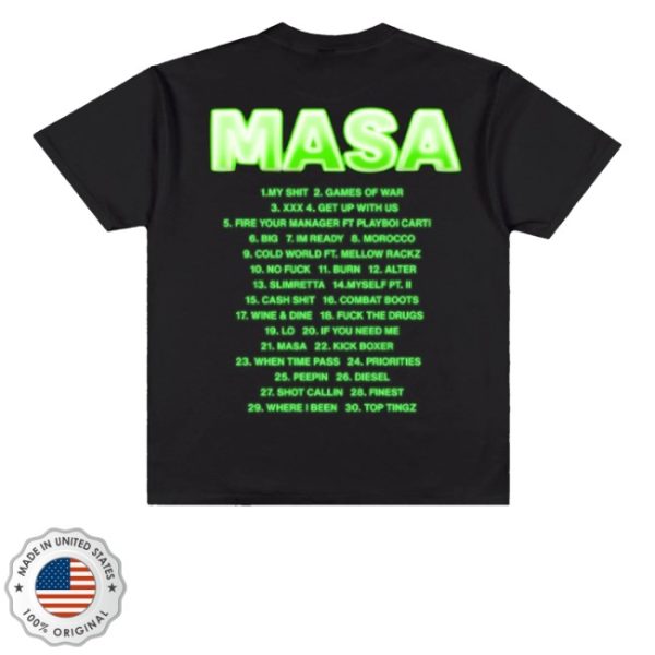 kenny Never Broke Again Youngboy Merch Store Masa Album Tracklist Shirts