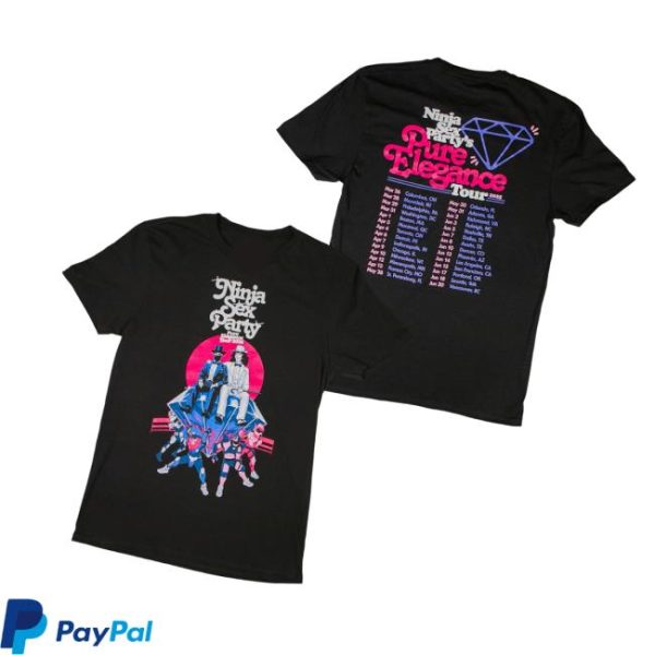 kenny Ninja Sex Party Merch Pure Elegance Tour Teeb