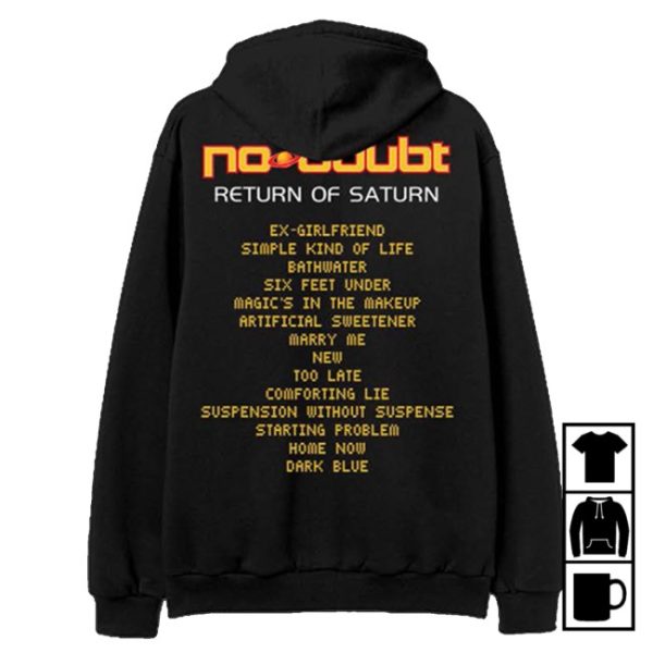 kenny No Doubt Store Merch Return Of Saturn 25Th Anniversary Hoodie