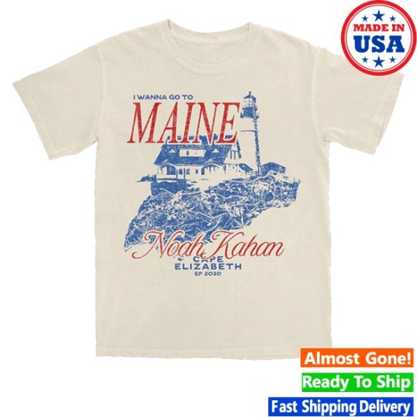 kenny Noah Kahan Merch Store Cape Elizabeth Shirt