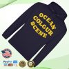 kenny Ocean Colour Scene Merch Curve Hoody Navy0