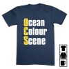 kenny Ocean Colour Scene Merch Initials Shirt Navy