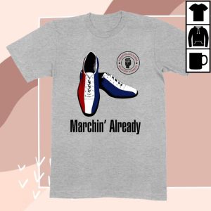 kenny Ocean Colour Scene Merch Marchin' Shirt Grey