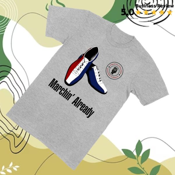 kenny Ocean Colour Scene Merch Marchin' Shirt Grey0