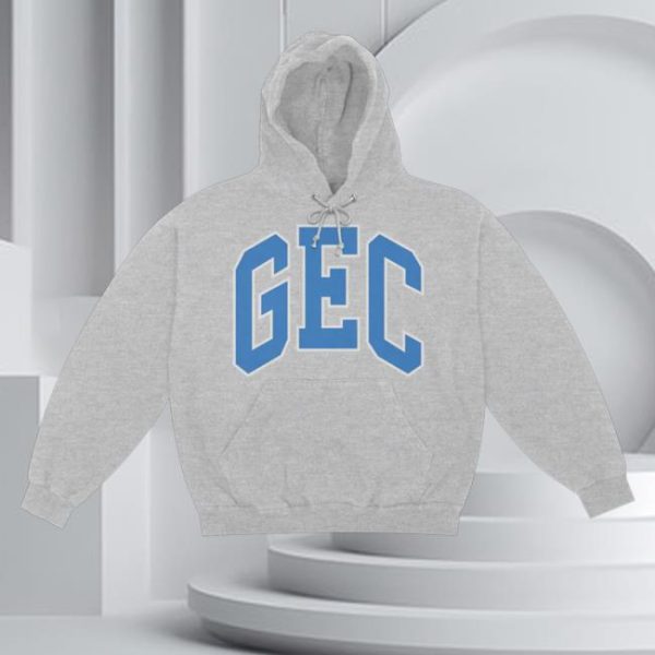 kenny Official 100 Gecs Merch Shop Varsity Grey Hoodie