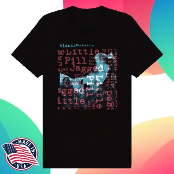 kenny Official Alanis Morissette Shop Merch Jlp Portrait Text Shirt