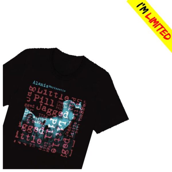 kenny Official Alanis Morissette Shop Merch Jlp Portrait Text ShirtSS