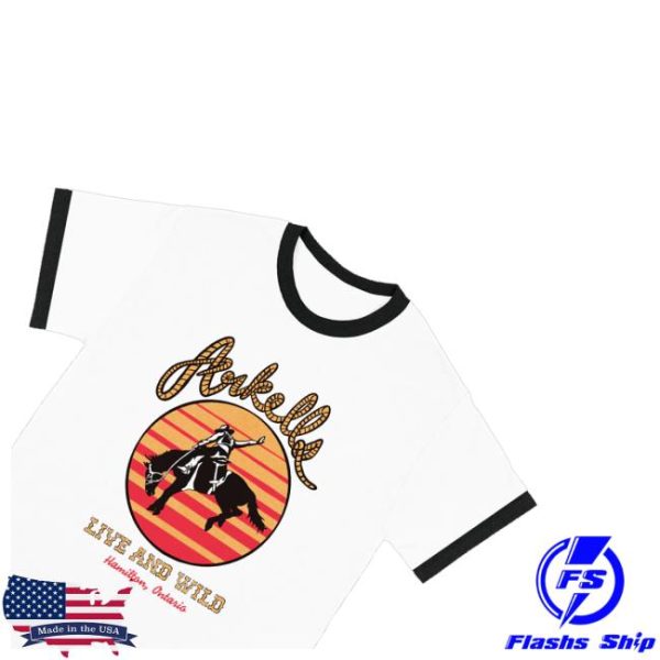 kenny Official Arkells Music Merch Shop Store Live And Wild Ringer Shirts