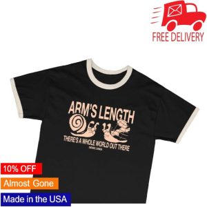 kenny Official Arms Length Merch Shop Arms Length Theres A Whole World Out There Ontario Canada Snail Ringer Shirtssa kenny Official Arms Length Merch Shop Arms Length Theres A Whole World Out There Ontario Canada Snail Ringer Shirtssa