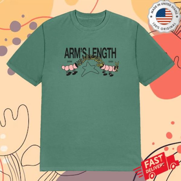 kenny Official Arms Length Merch Shop Mustache Worm Shirt