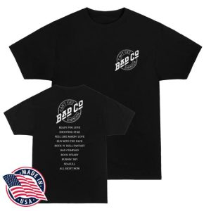 kenny Official Bad Company Merch Shop Cant Get Enough Chest Logo Shirt