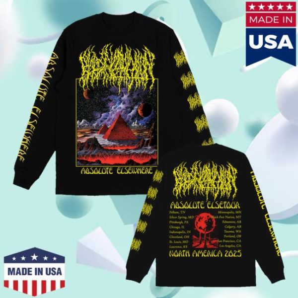kenny Official Blood Incantation Absolute Elsewhere Summer 2025 Tour Long Sleeve Shirt
