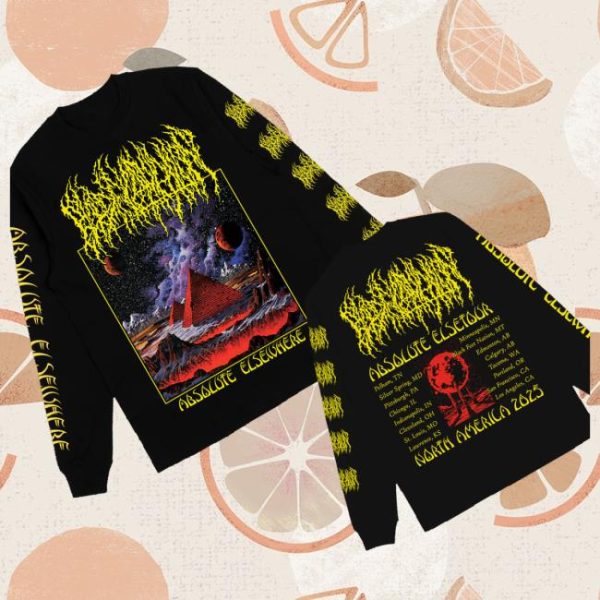 kenny Official Blood Incantation Absolute Elsewhere Summer 2025 Tour Long Sleeve ShirtA