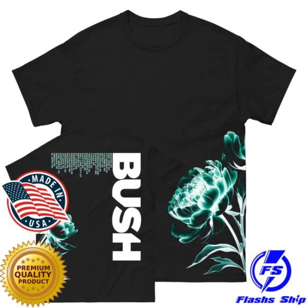 kenny Official Bush Merch Shop Wrap Around Tour Itin Shirt