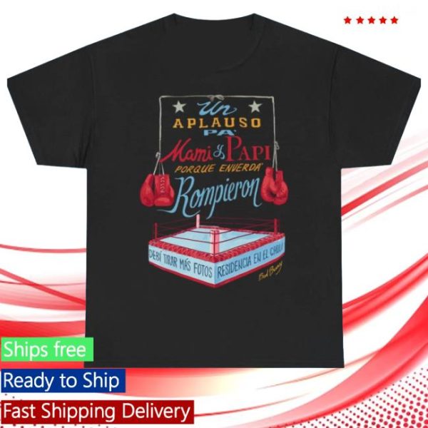 kenny Official Deb Tirar Mas Fotos Merch Shop Store Dtmf Merch Black Boxing Shirt