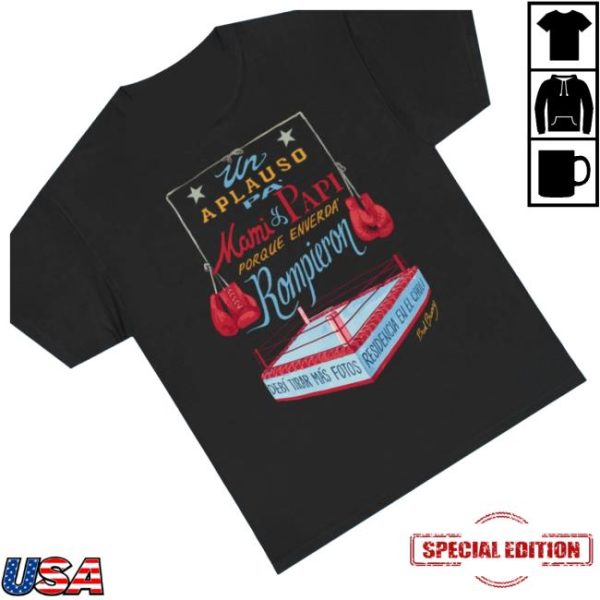 kenny Official Deb Tirar Mas Fotos Merch Shop Store Dtmf Merch Black Boxing Shirts