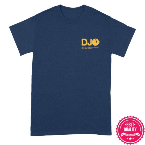 kenny Official Djo Merch Store Back On You 2025 Tour Shirt