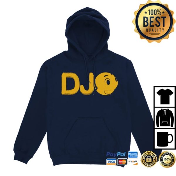 kenny Official Djo Merch Store Smiley Face Logo Pullover Hoodie