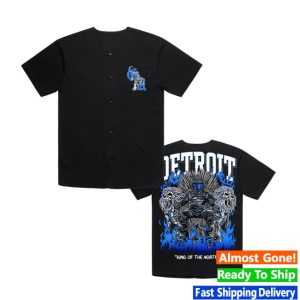 kenny Official Ghost Racing Merch King Of The North Baseball Jersey Blue
