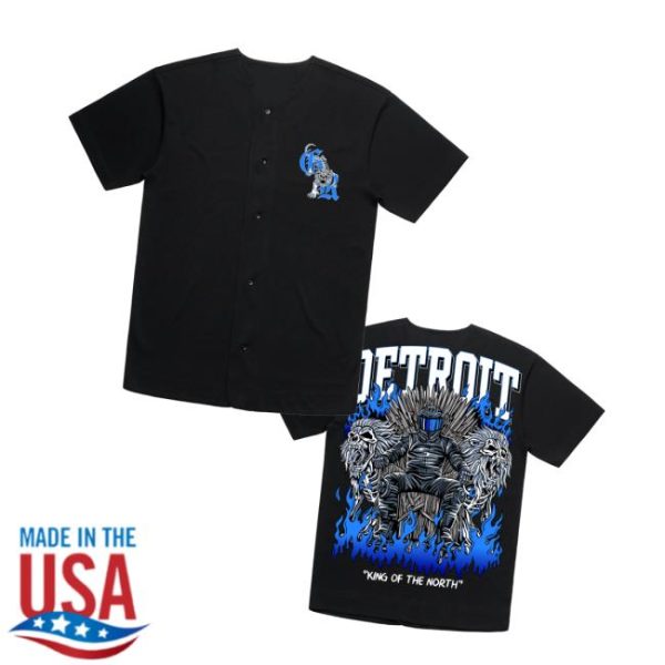 kenny Official Ghost Racing Merch King Of The North Baseball Jersey Blueb