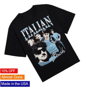 kenny Official Italian Bach Beach Black Shirta