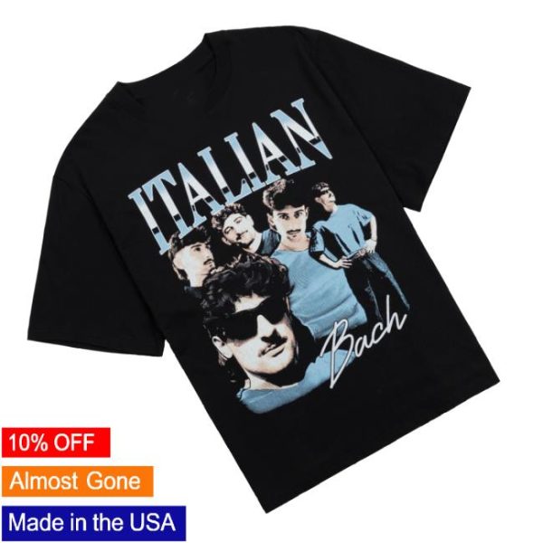 kenny Official Italian Bach Beach Black Shirta