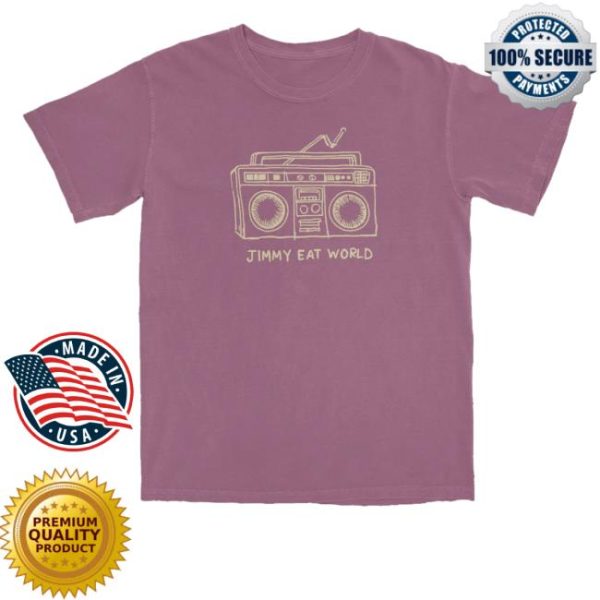 kenny Official Jimmy Eat World Boombox Shirt
