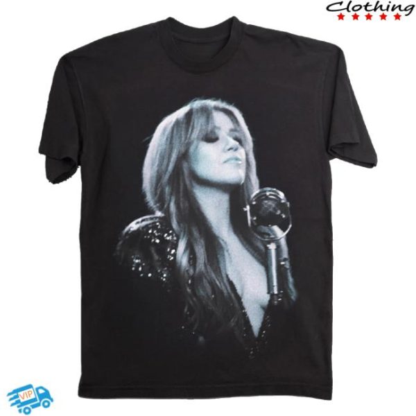 kenny Official Kelly Clarkson Merch Shop Las Vegas Ladies Boyfriend Fit Shirt 1